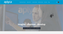 Desktop Screenshot of aplyca.com